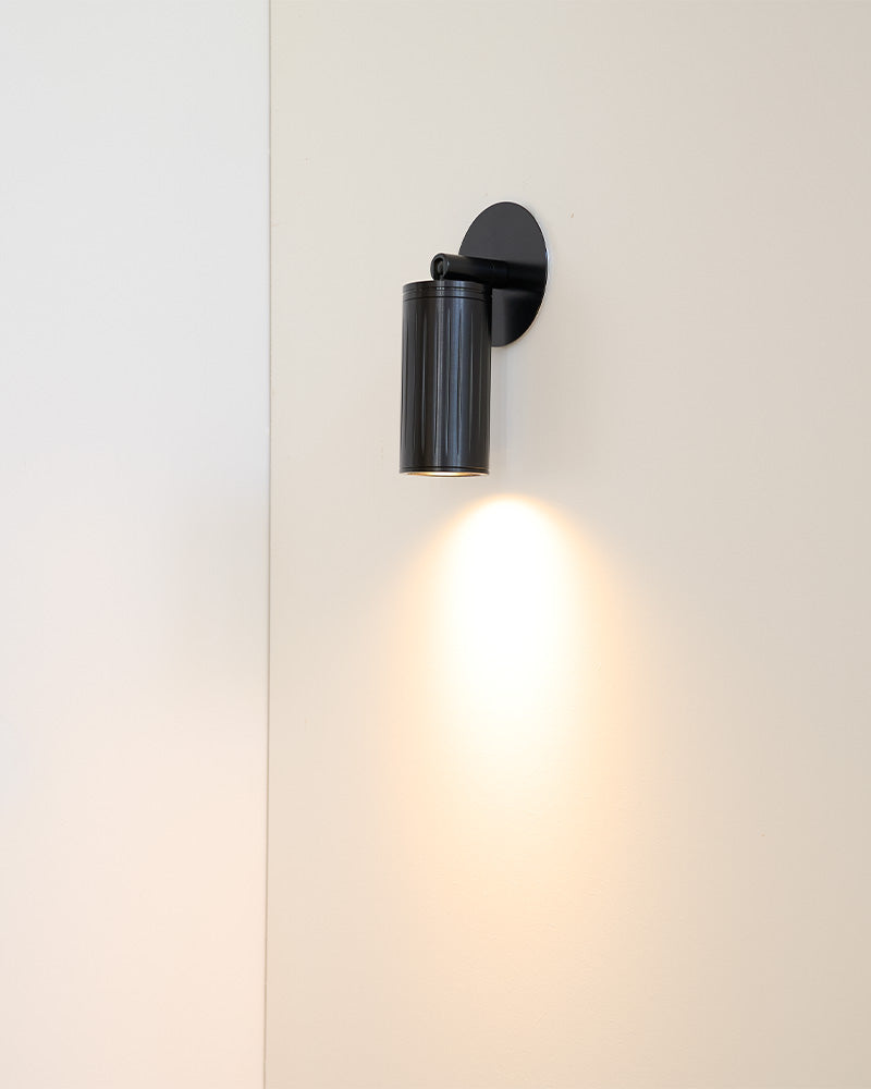 Luminar Box mount Wall Light | Black
