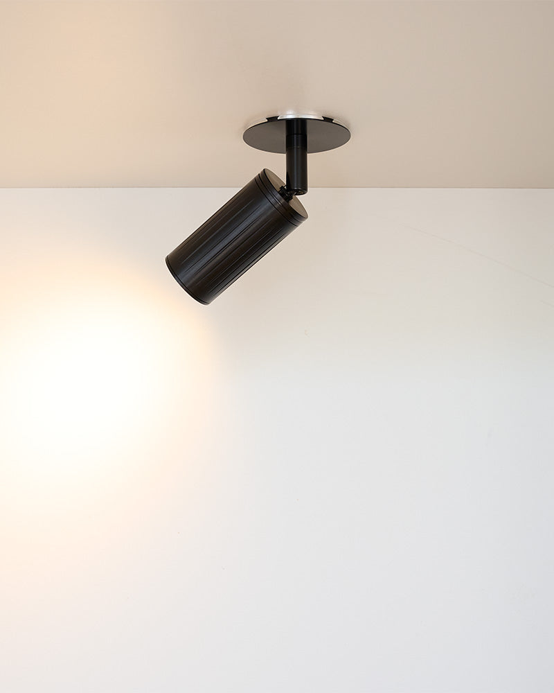 Luminar Væg / LoftSpot | Gunmetal Sort