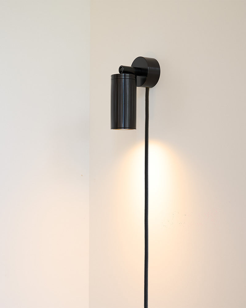 Luminar Canopy Wall Light | Black