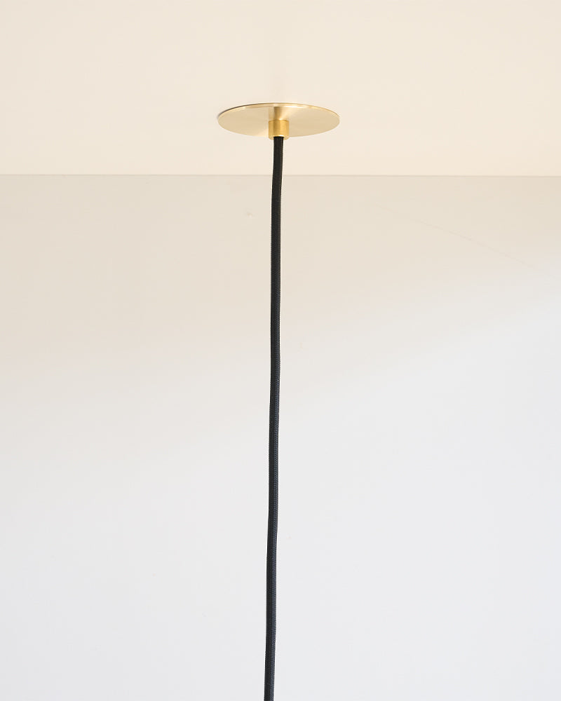 Luminar Pendant Disc Light | Brass