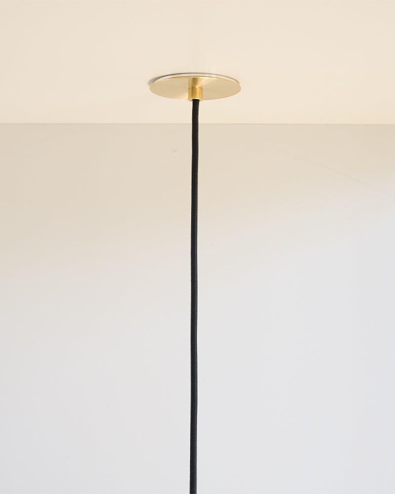 Luminar Pendant Disc Light | Brass