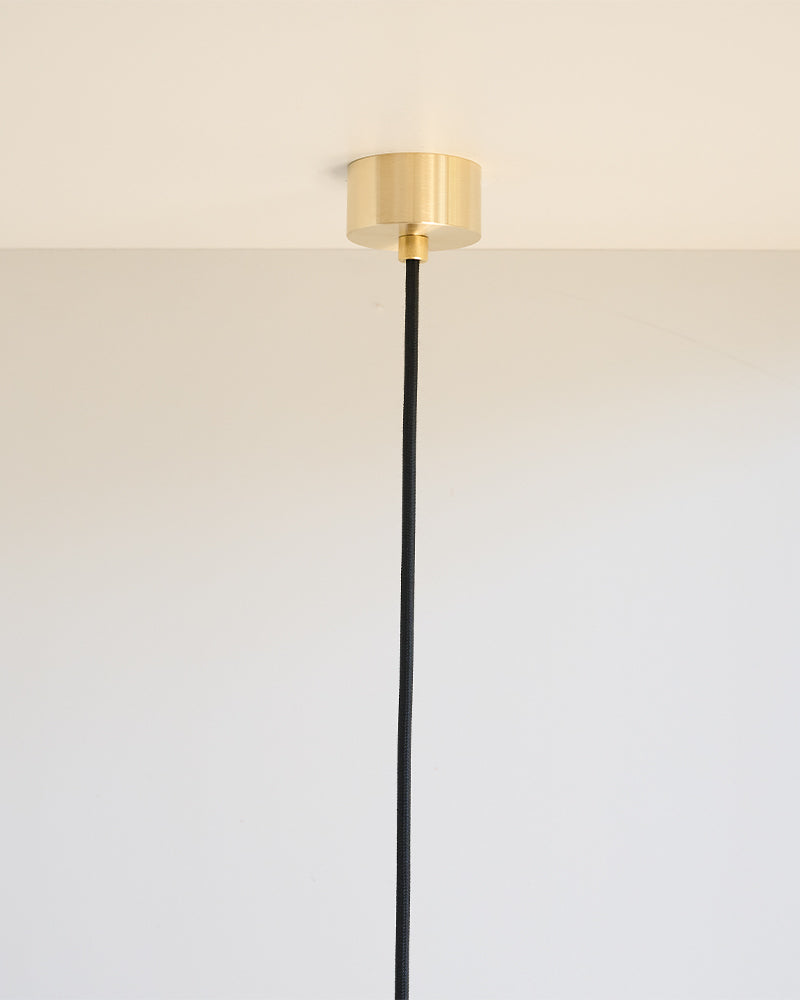 Luminar Pendant Disc Light | Brass