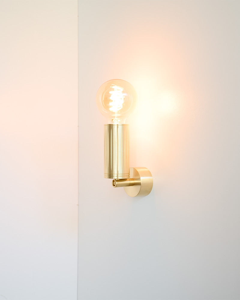 Væglampe Roset | Messing