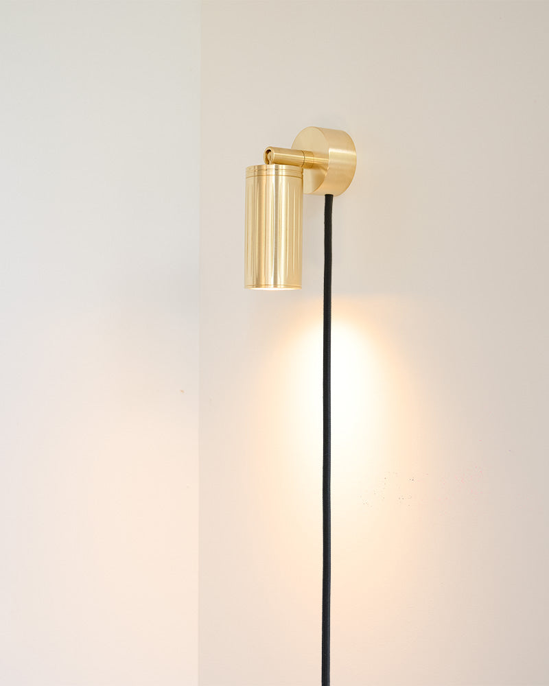 Luminar Canopy Wall Light | Brass