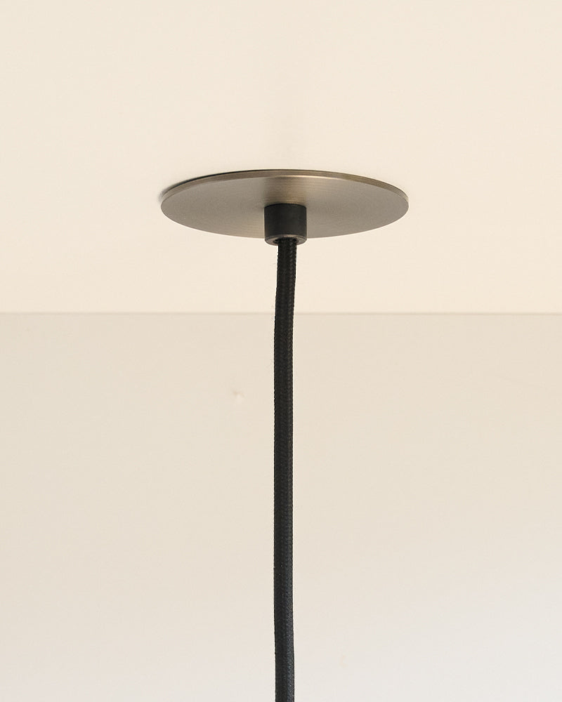 Luminar Disk Pendel | Bruneret Messing/Messing