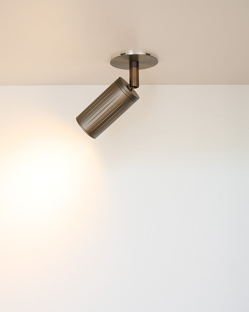 Luminar Box Mount Ceiling Light | Browned Brass