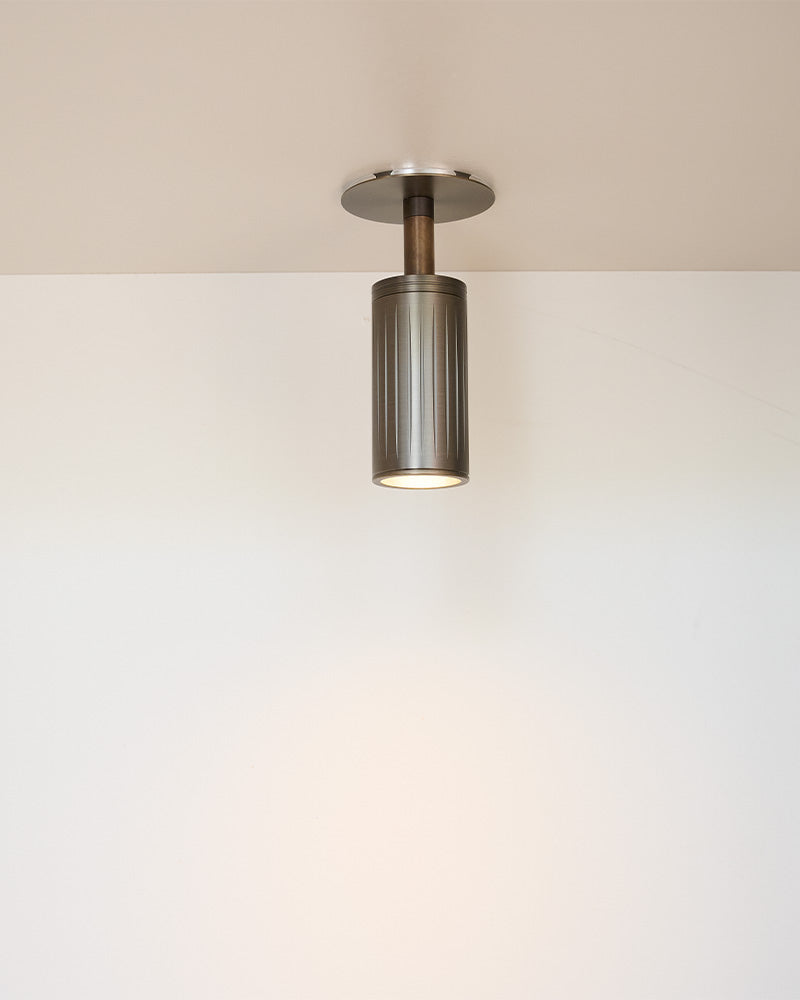 Luminar Box Mount Ceiling Light | Browned Brass