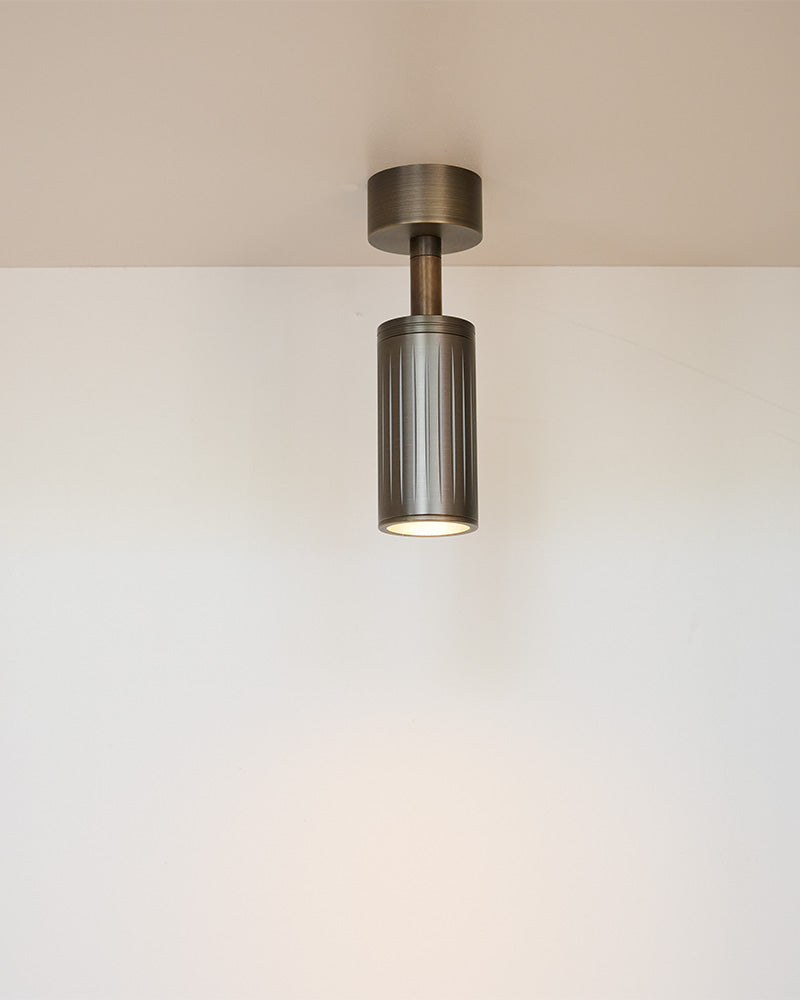 Luminar Canopy Ceiling Light | Browned Brass