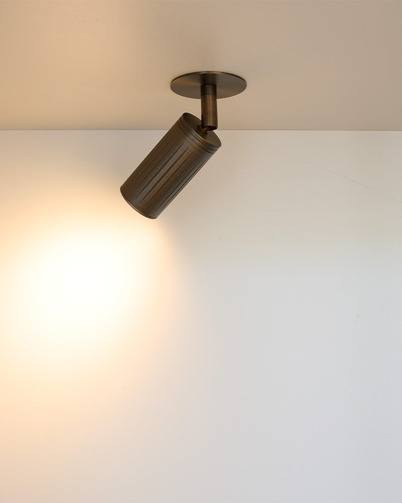 Luminar Clip Mount Ceiling Light | Browned Brass