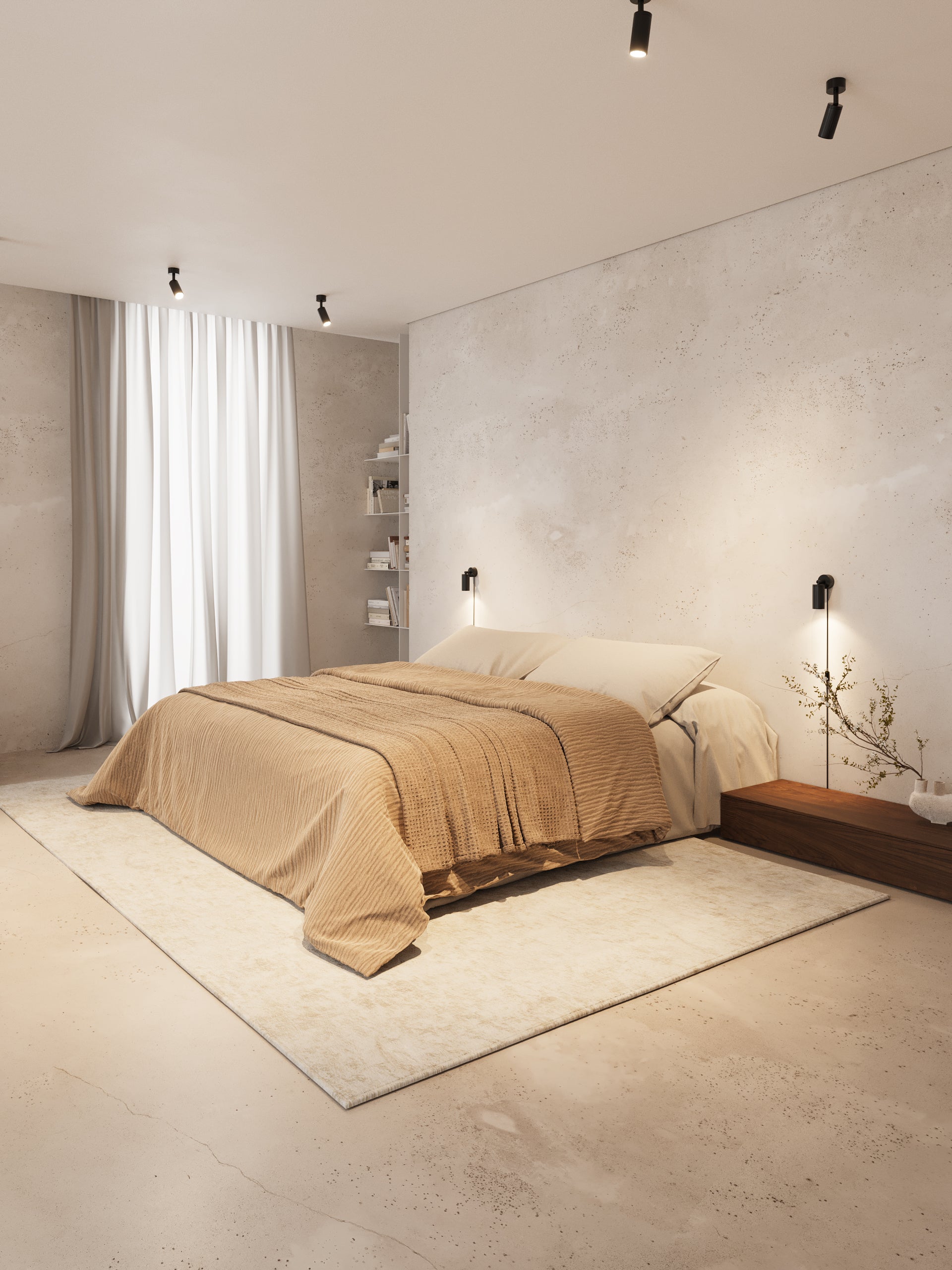 Luminar Væg / LoftSpot | Gunmetal Sort