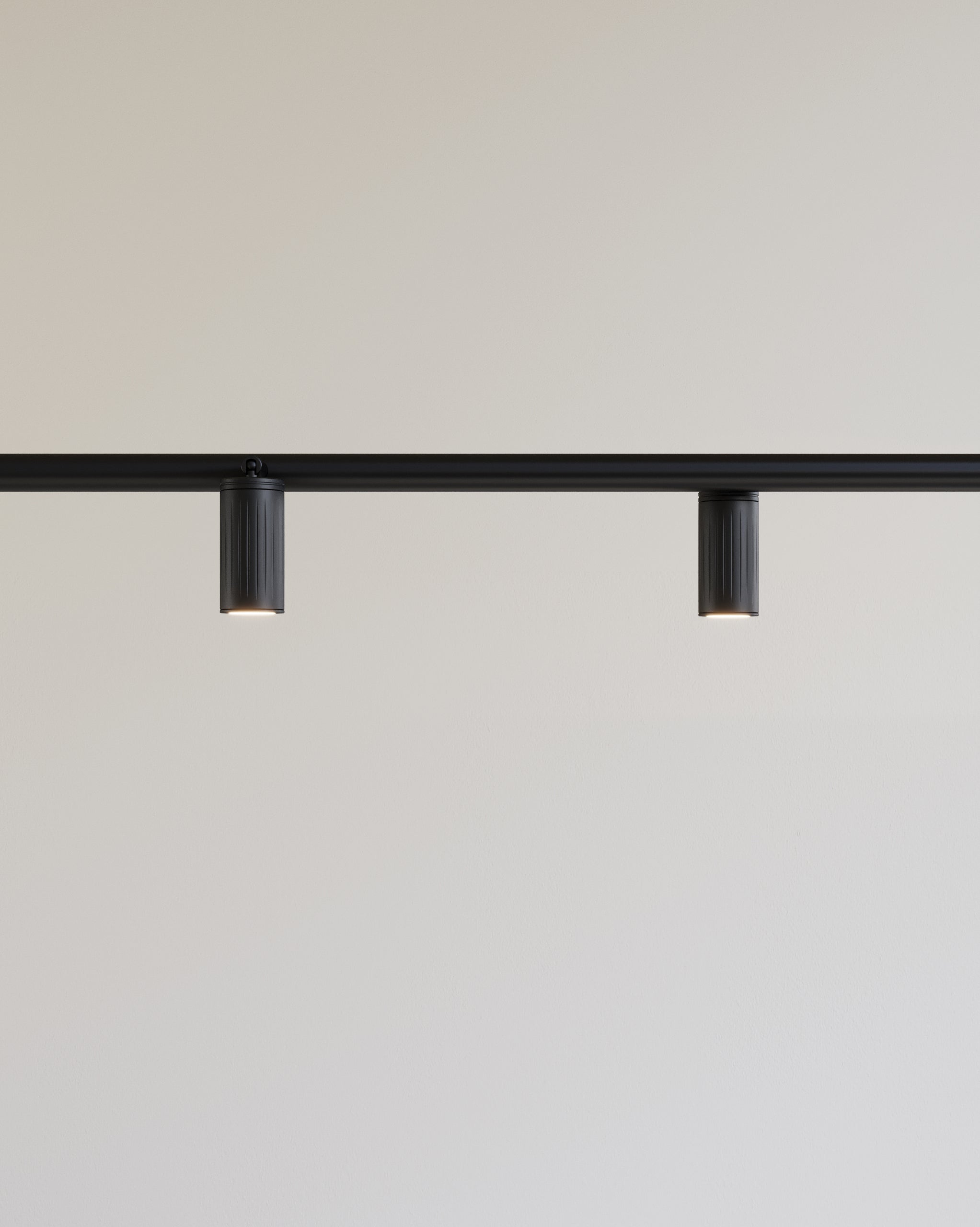 Pipe Pendel Lampe | Sort