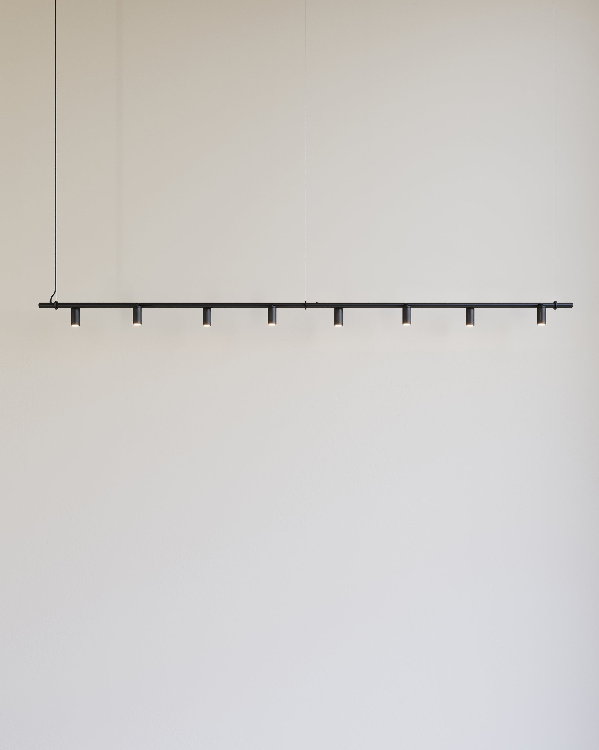 Pipe Pendel Lampe | Sort