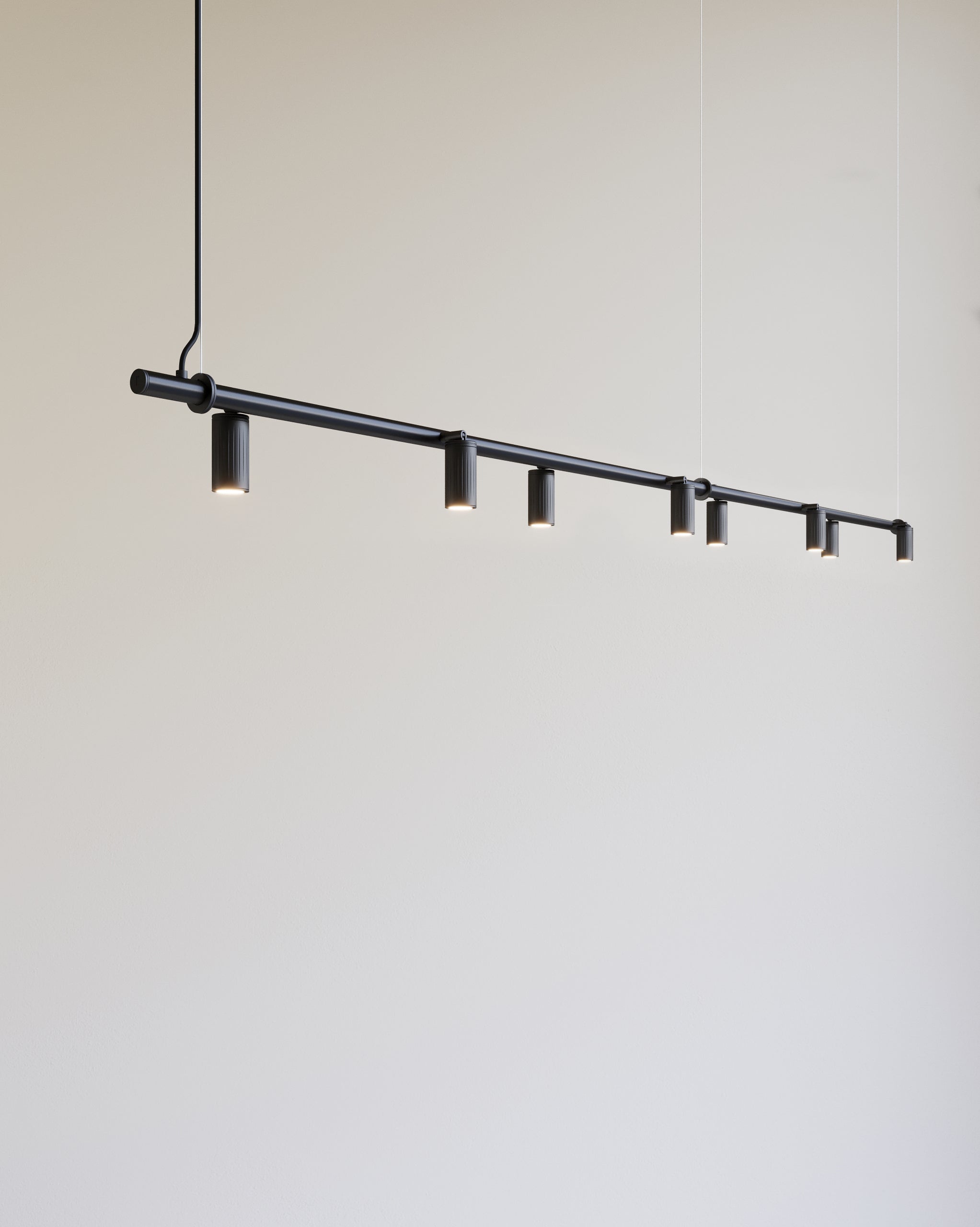 Pipe Pendel Lampe | Sort