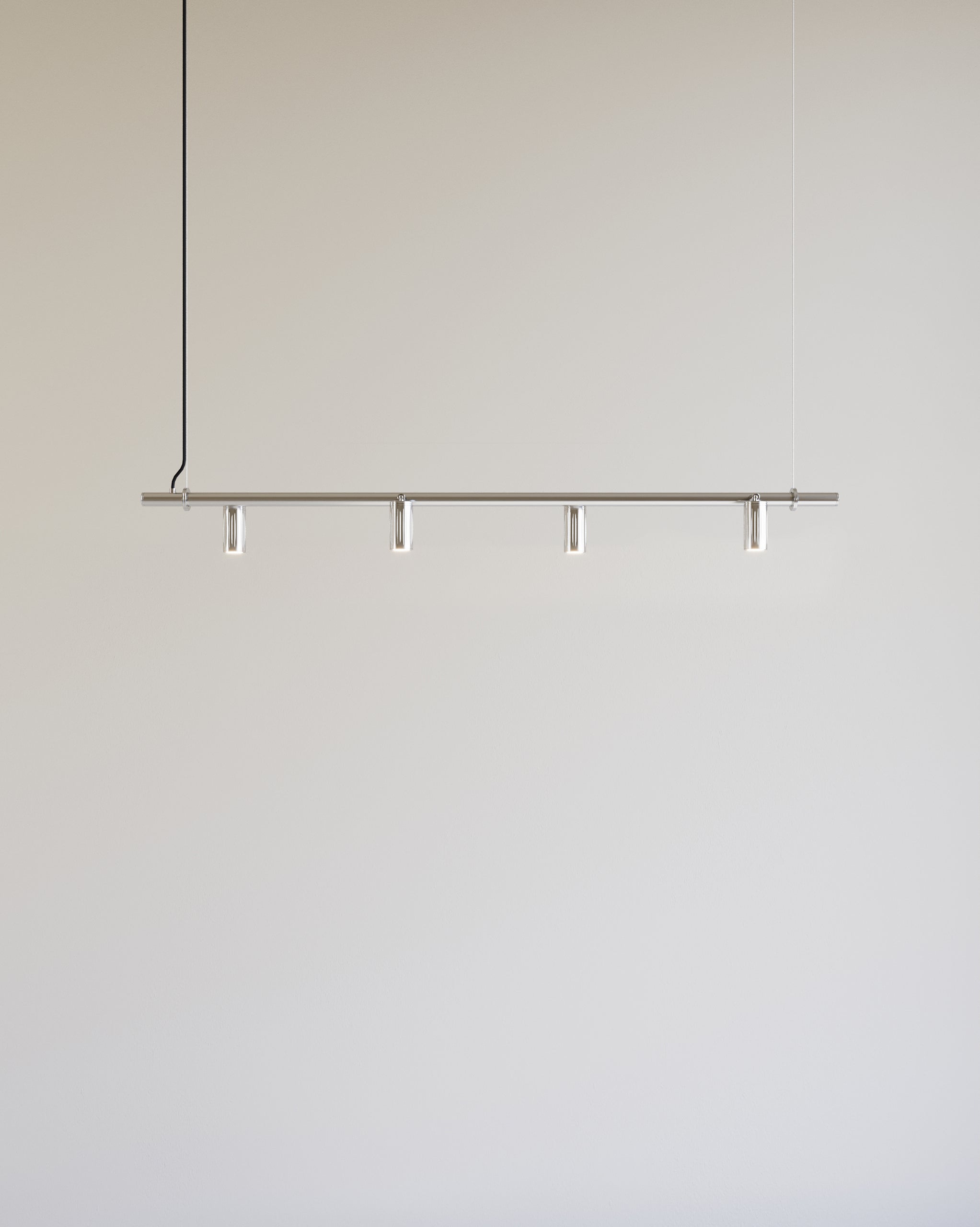 Pipe Pendel Lampe | Stål