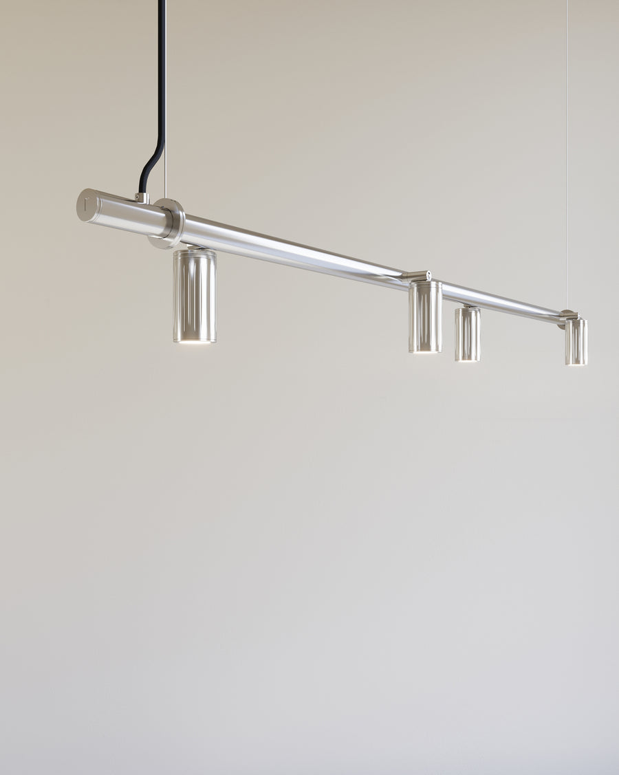 Pipe Pendel Lampe | Stål