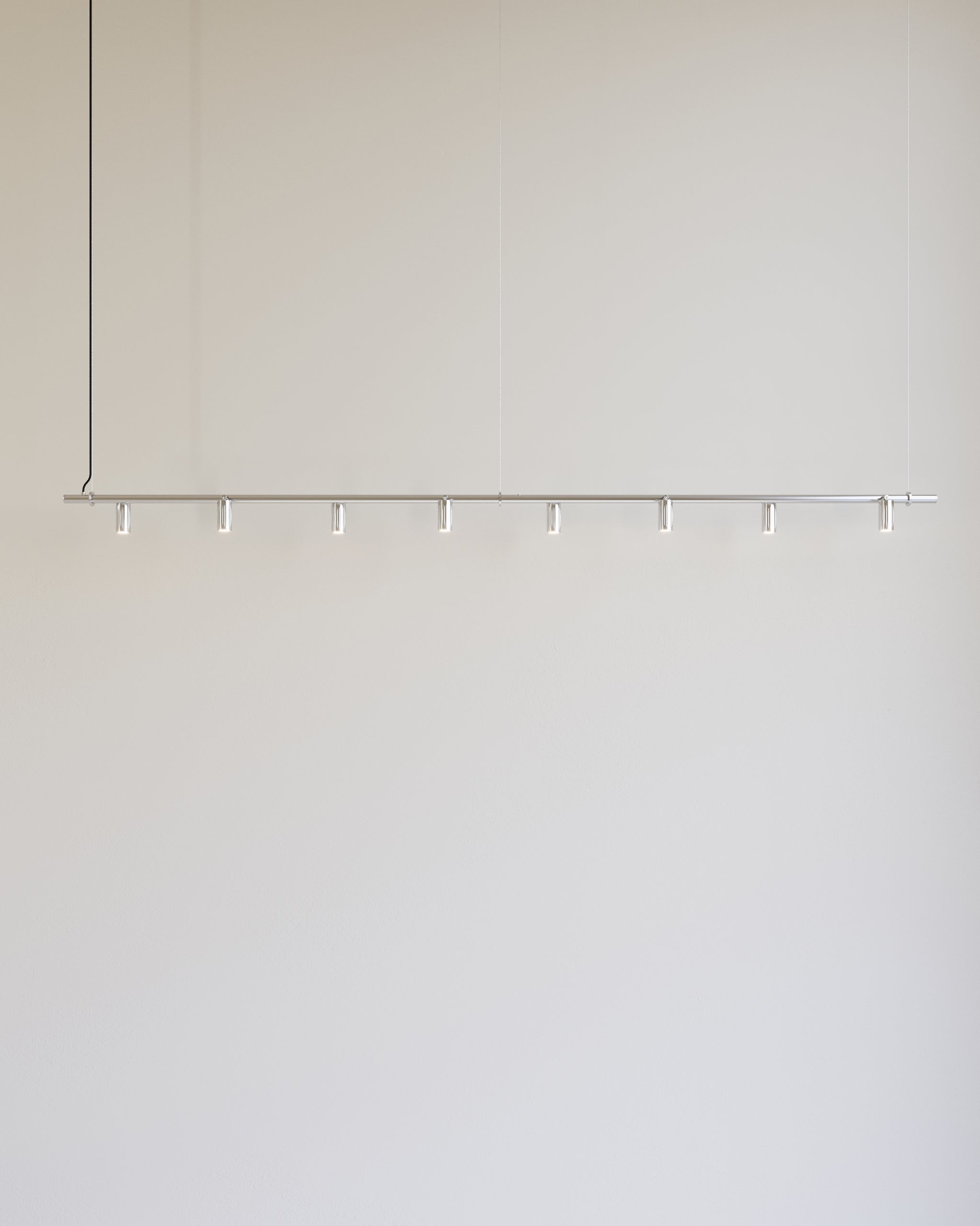 Pipe Pendel Lampe | Stål