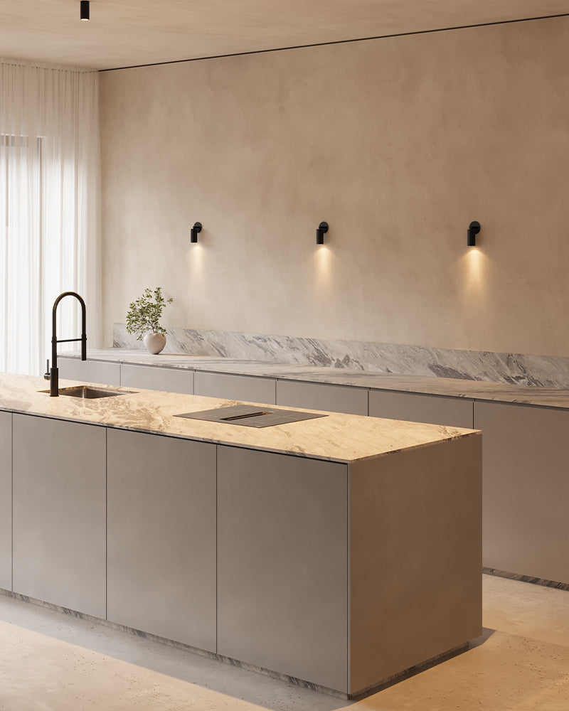 Luminar Væg / LoftSpot | Gunmetal Sort