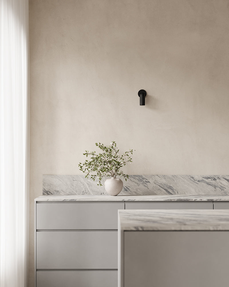 Luminar Box mount Wall Light | Black