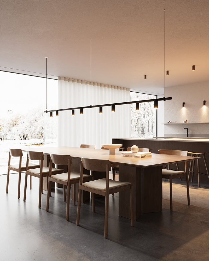 Pipe Pendant Light | Black