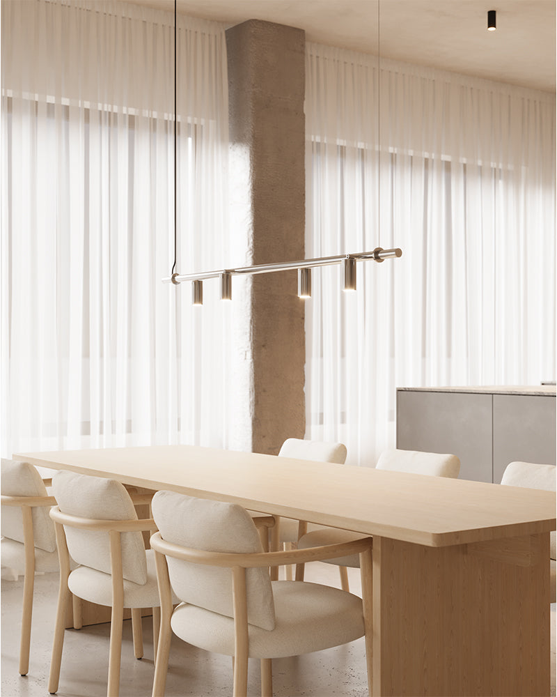 Pipe Pendel Lampe | Stål