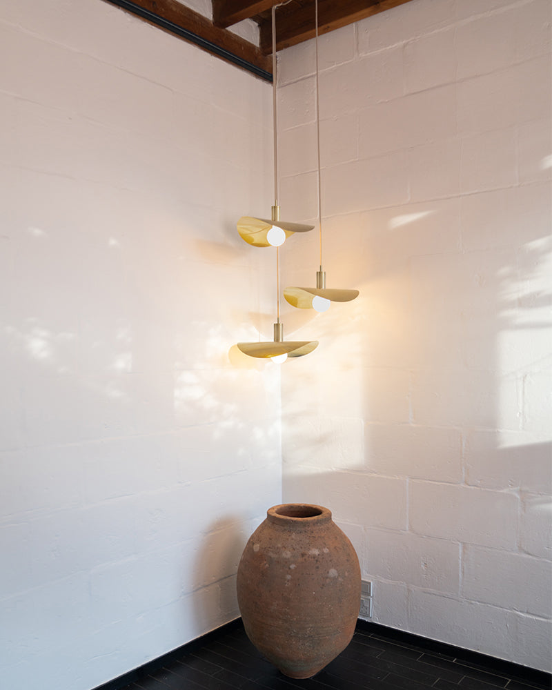 Leaf Luminar Pendant Lamp Small | Brass