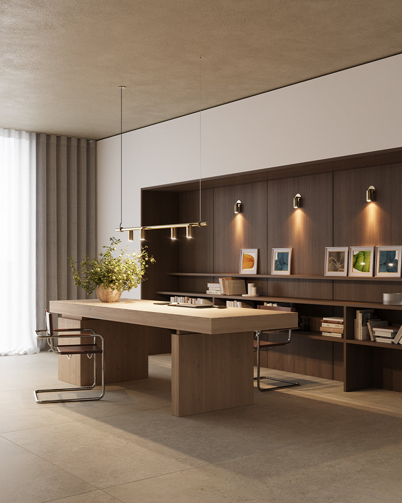 Pipe Pendant Light | Brass