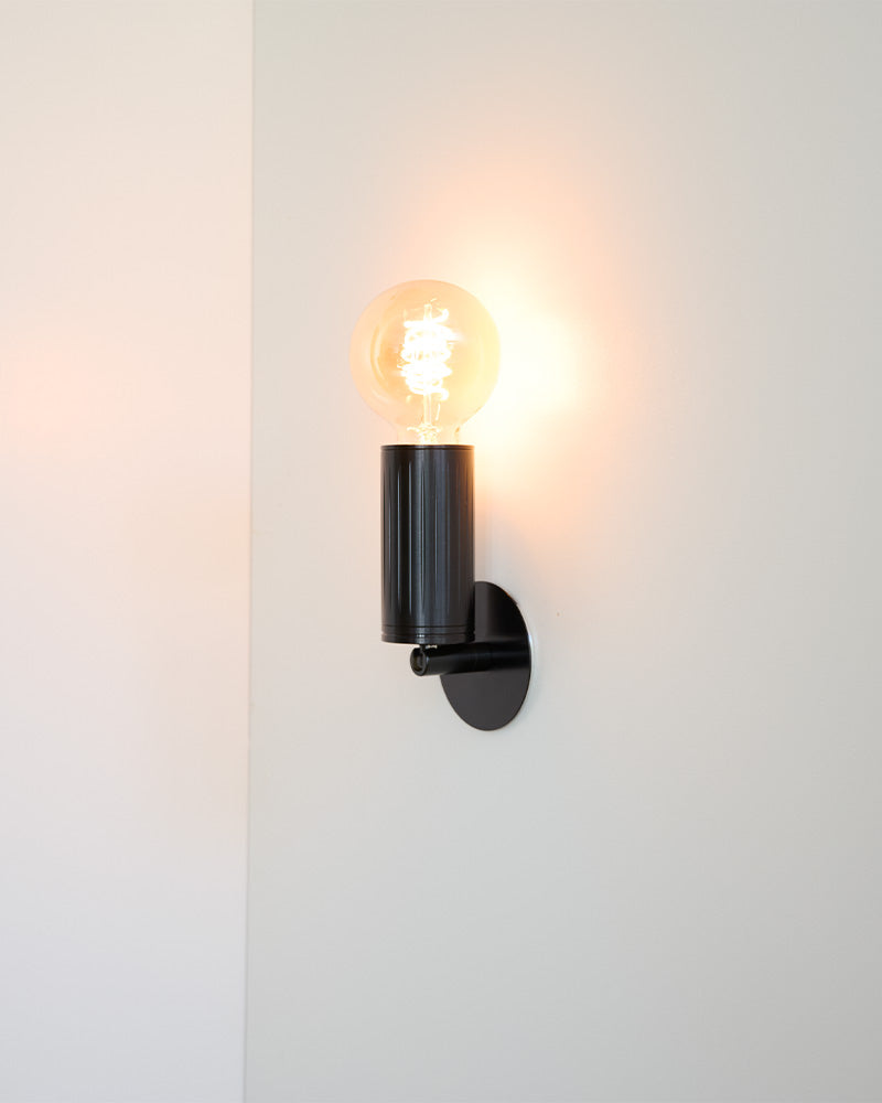 Væglampe Box Mount | Sort
