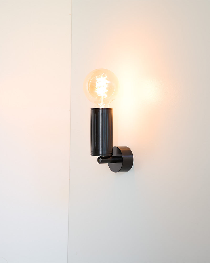 Luminar Wandleuchte E27 I Moosgrün