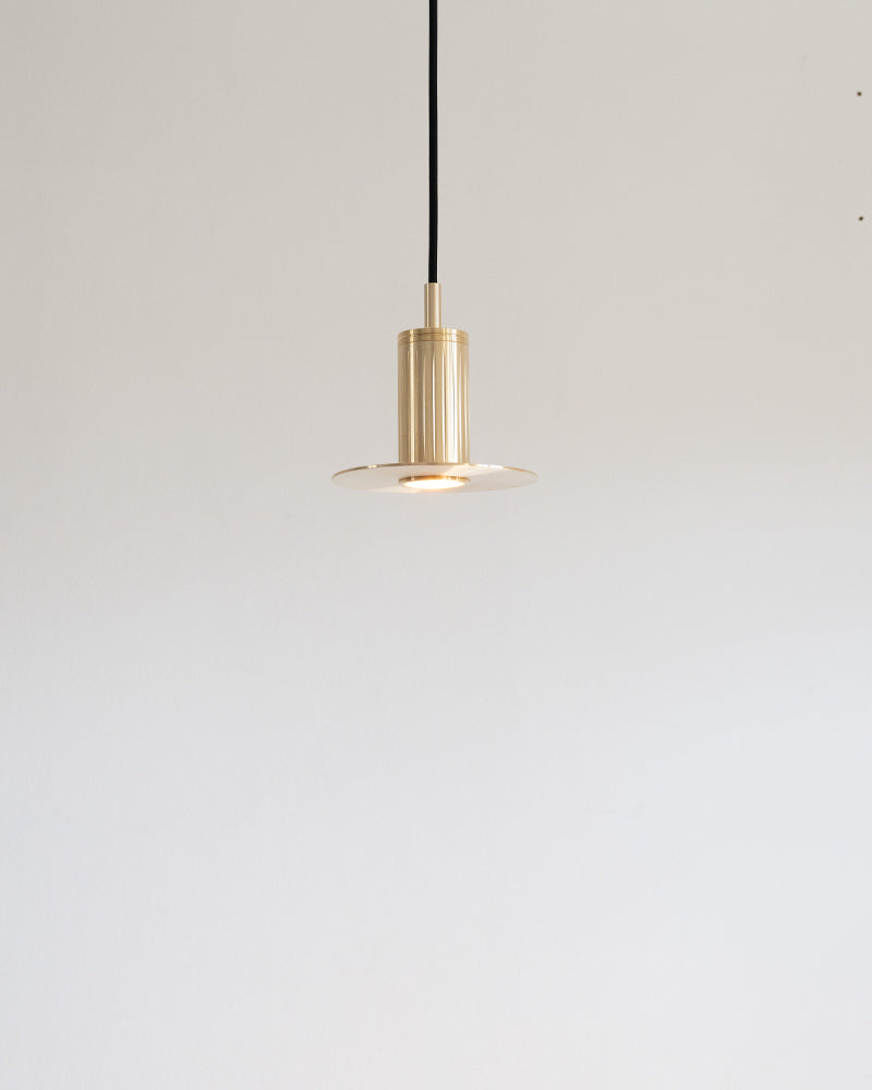 Luminar Disk PendelSpot | Messing