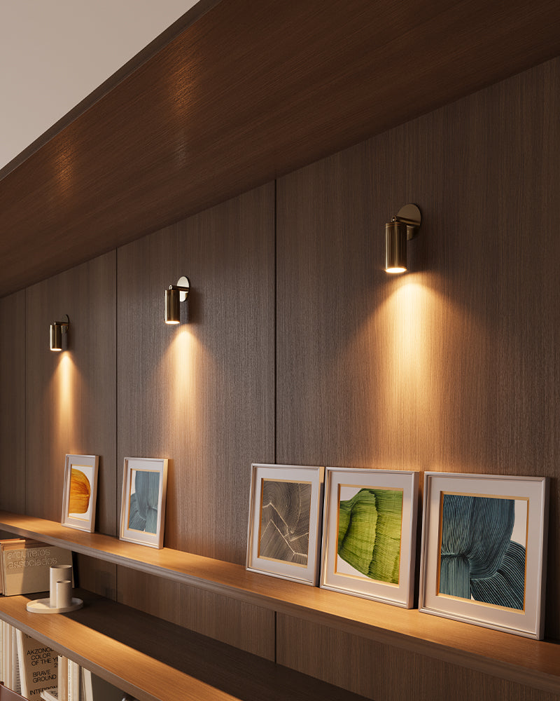 Luminar Box Mount Wall Light | Brass