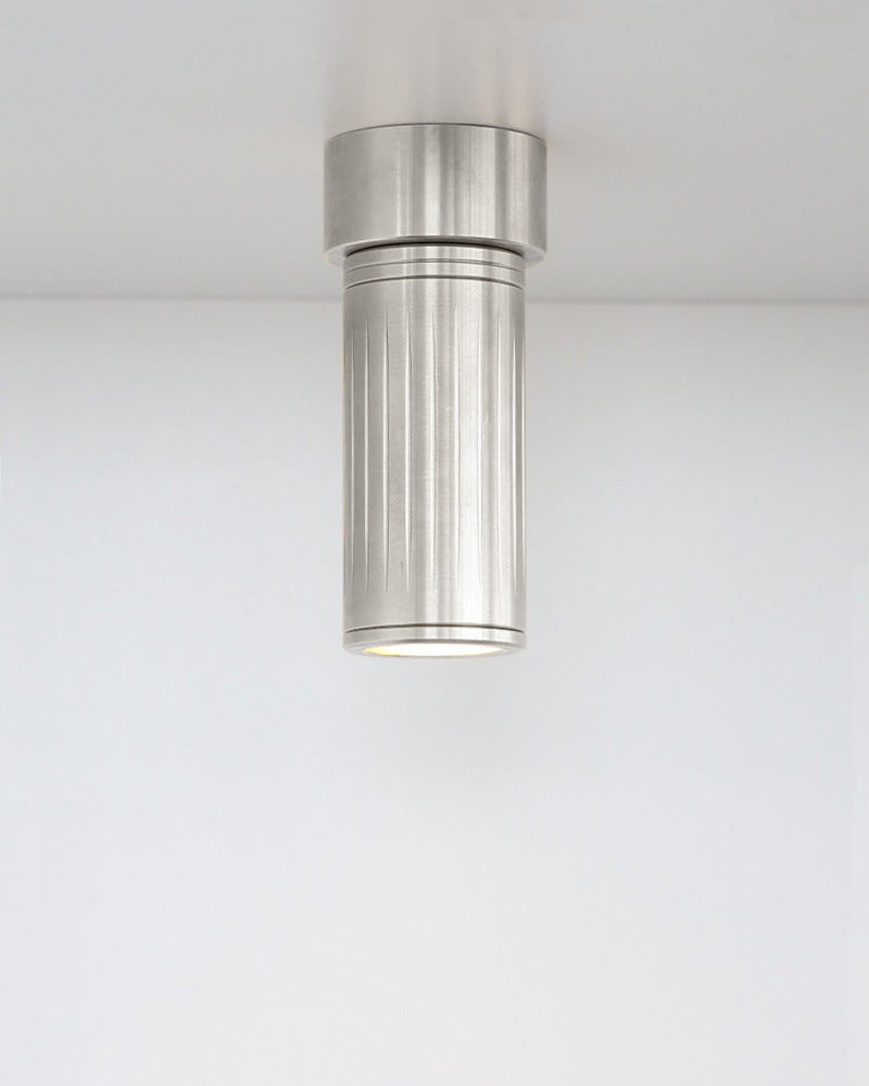 steel ceiling spotlight