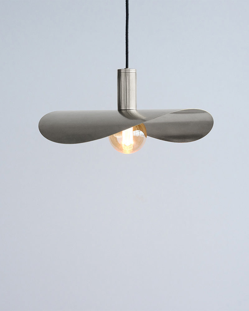 small steel pendant lamp shade